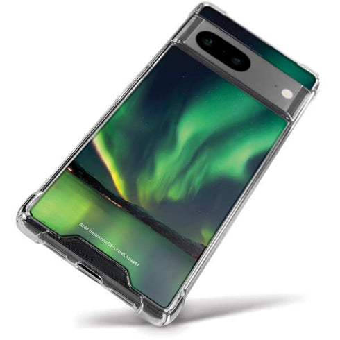StockTrek Aurora Borealis Over Tjeldsundet in Norway Google Pixel 8a Clear Case